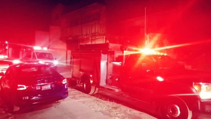 Incendio al interior de su domicilio