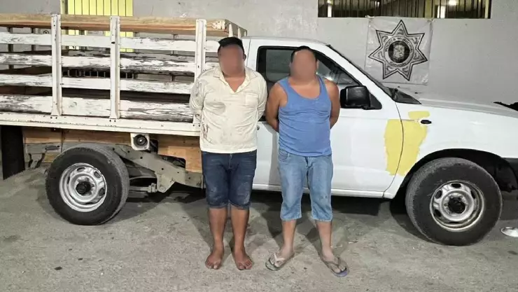 Día del Padre Padre e hijo son detenidos por robo