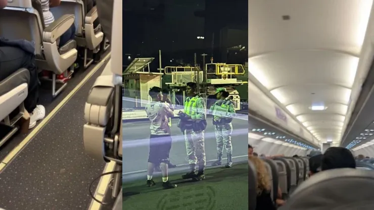 Hombre enciende cigarro en vuelo a Guadalajara