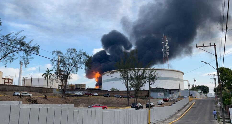 Incendio en refinería General Lázaro Cárdenas de Minatitlán.png