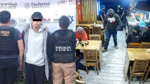 Detienen a “El Ratón”, presunto homicida de cliente en asalto en taquería de Amozoc