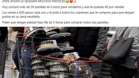 Pasteles de Costco