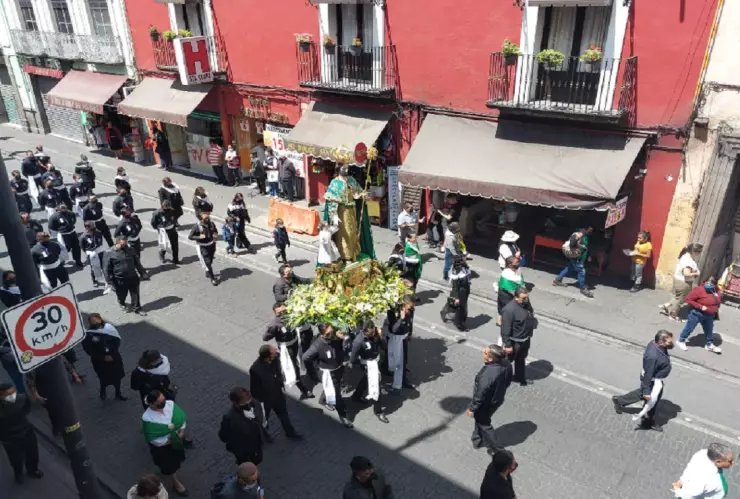 procesión viernes santo puebla 2023