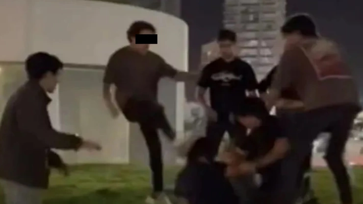 golpiza contra neto calderón