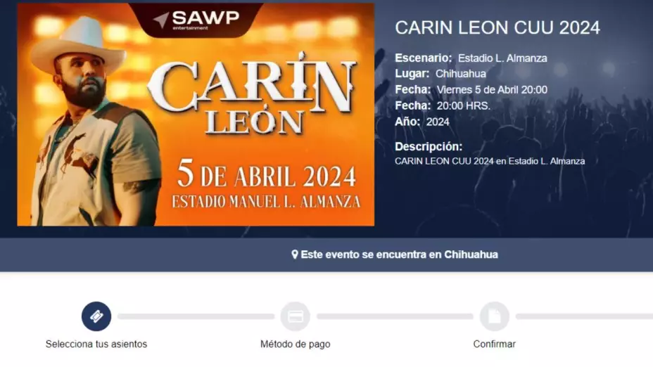Carin León en Chihuahua 2024