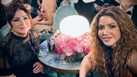 ¡24 años después! Shakira y Gloria Estefan, en los Grammy 2025