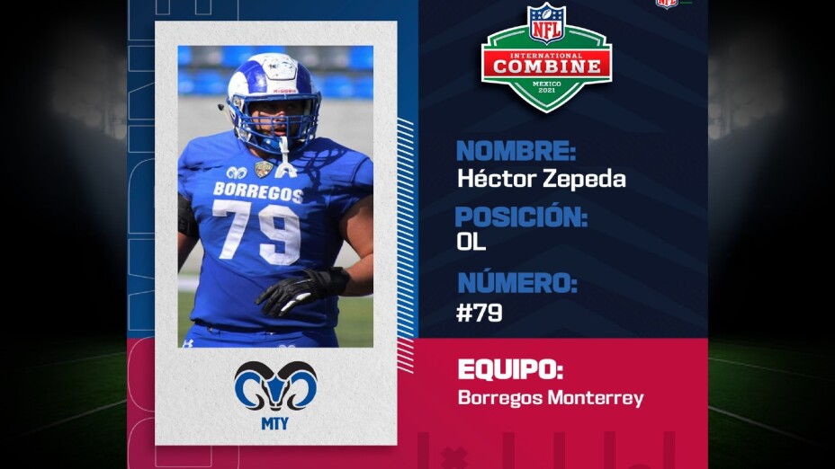 Héctor Zepeda mexicano NFL IPP
