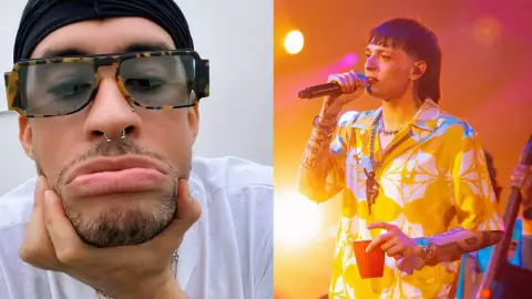 Piden regreso de Bad Bunny tras éxito de Peso Pluma en México