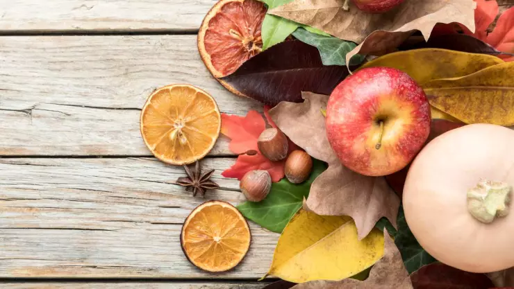frutas de otoño