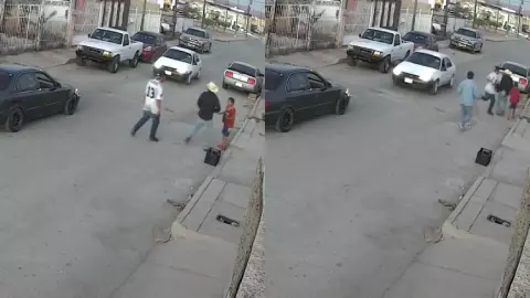 Vecinos denuncian agresión a padre e hijo 