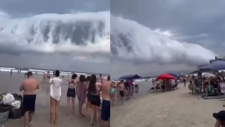 nubes playa brasil