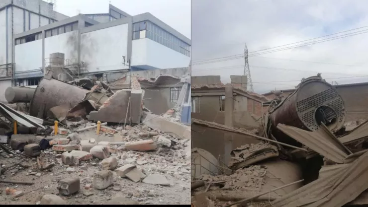 Mueren dos personas tras la explosión de una caldera en Lagos de Moreno