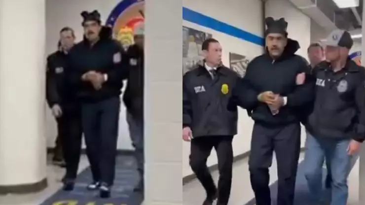 Revelan las primeras palabras de Nicolás Maduro al llegar esposado a Estados Unidos