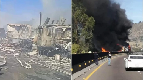 Accidente Autopista Arco Norte Tlaxcala