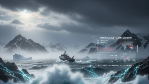 El Pasaje de Drake, el corredor sísmico en donde nunca deja de temblar