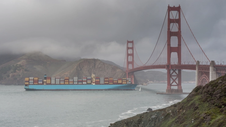 Cielo nublado en San Francisco