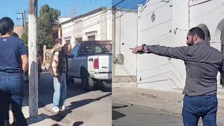 VIDEO | Sujeto golpea a anciano por atropellar a su perro en Coahuila