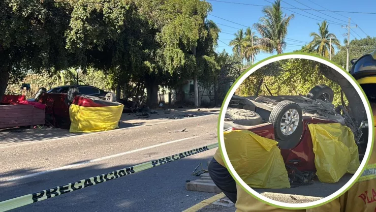 Accidente en Navolato