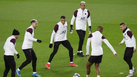 Entrenamiento PSG
