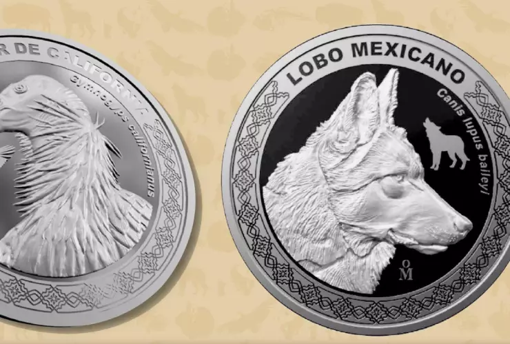 Monedas conmemorativas: Un homenaje por los 100 años del Zoológico de Chapultepec