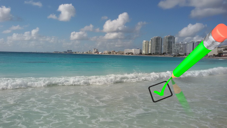Estas son las playas de Cancún en las que puedes nadar HOY 21 de noviembre de 2025.webp