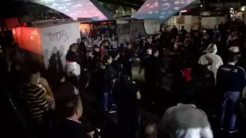 Balacera metro Tacuba