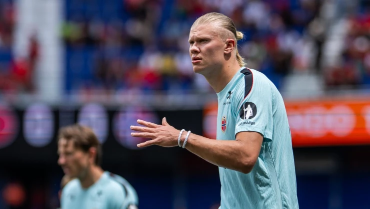 ¿Mal augurio para Noruega? Haaland sufre contra Marruecos