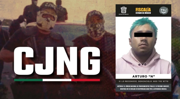 Arturo “N”, alias “Jr.”, es presunto líder del grupo delincuencial Los Juniors, al mando del CJNG.