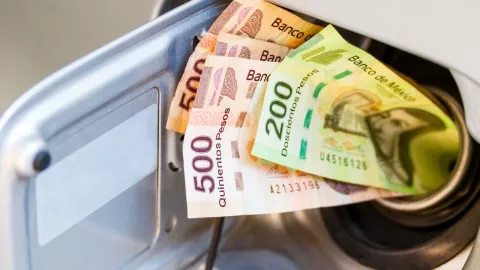 Precio de la gasolina en Mexico