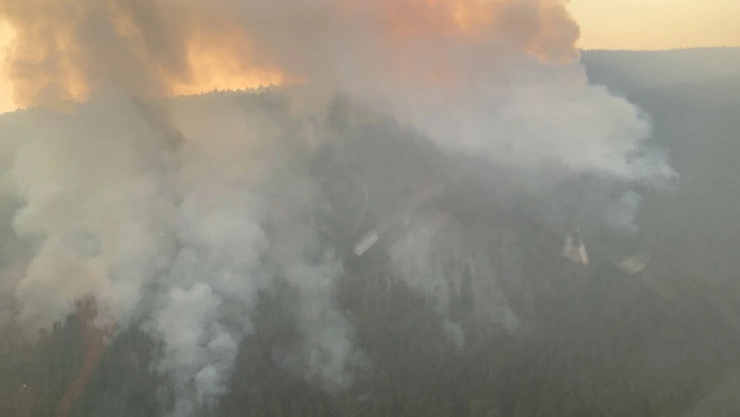 Incendio en Canadá