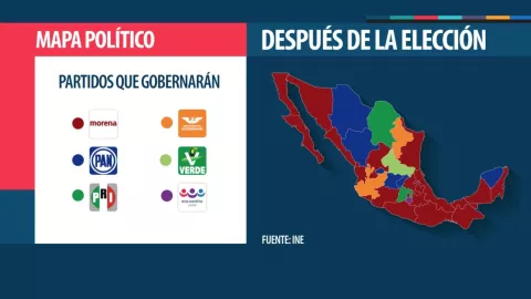 Elecciones 2022 mapa electoral