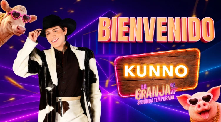 Quién es Kunno, el quinto Granjero confirmado para La Granja VIP Segunda Temporada