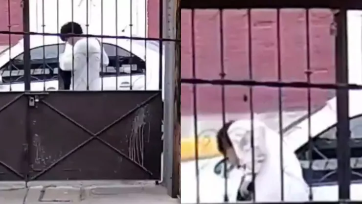 VIDEO | Cámara de seguridad capta el abandono de un bebé recién nacido en el Estado de México