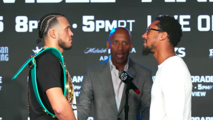 David Benavidez Demetrius Andrade Canelo