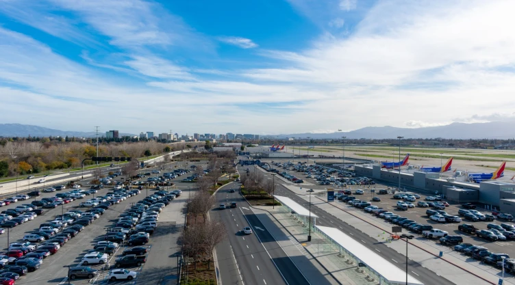 Vista aérea Aeropuerto Internacional de San Francisco