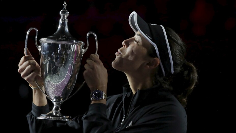 Garbiñe Muguruza gana las Finales de la WTA