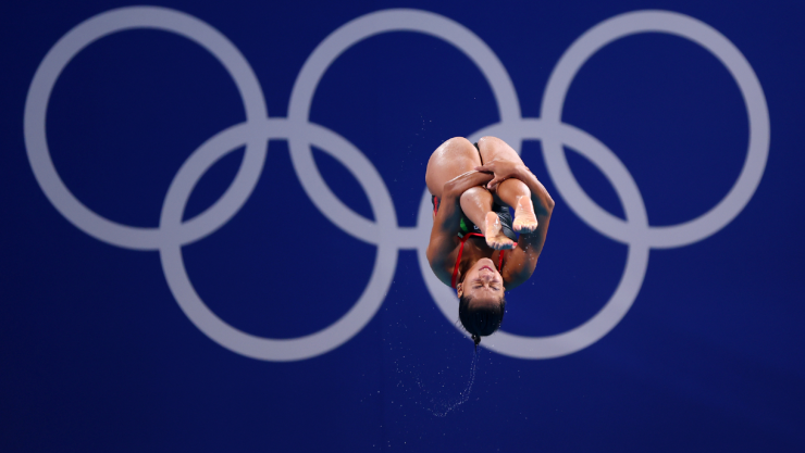 Alejandra Estudillo, clavadista mexicana en París 2024