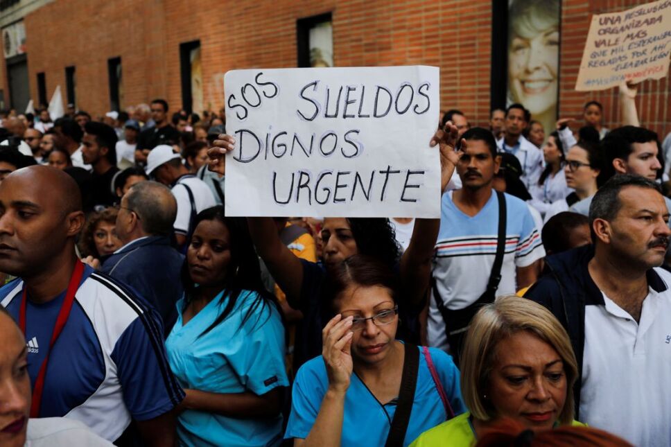 venezuela protesta salud