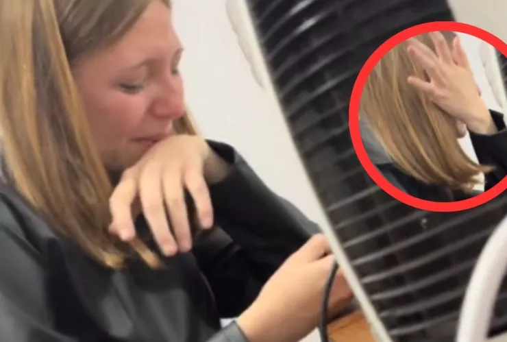 Video viral muestra a joven llorando tras ser descubierta infiel