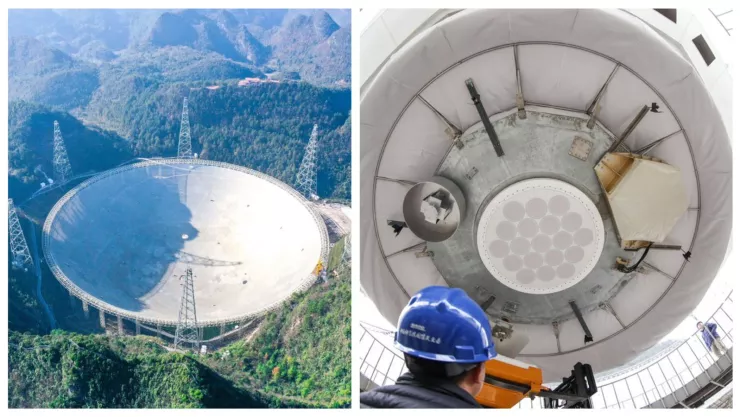 China campo magnético formar estrellas