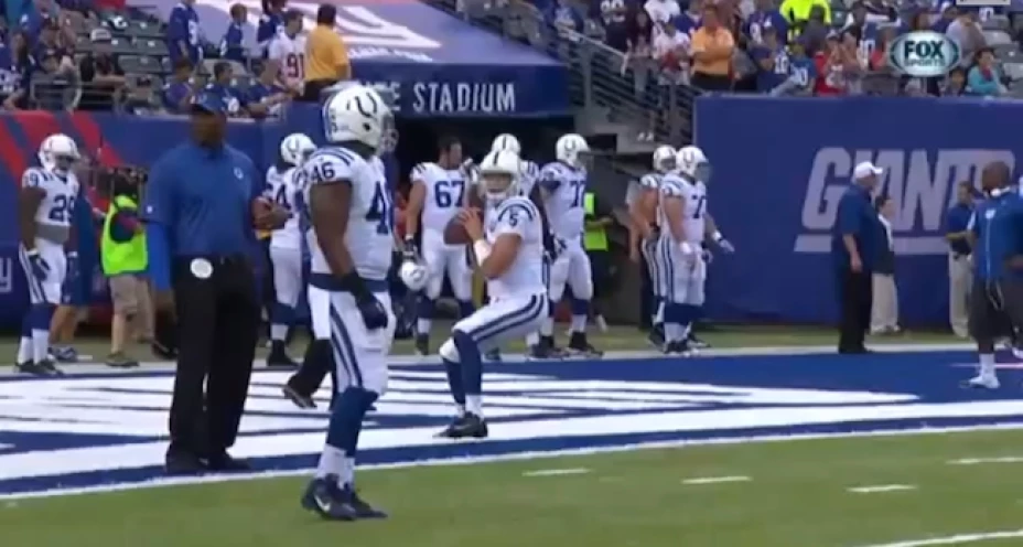 Chandler Harnish, jugador de los Indianapolis Colts