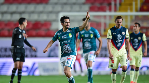 Fernando Navarro en el triunfo León vence al América
