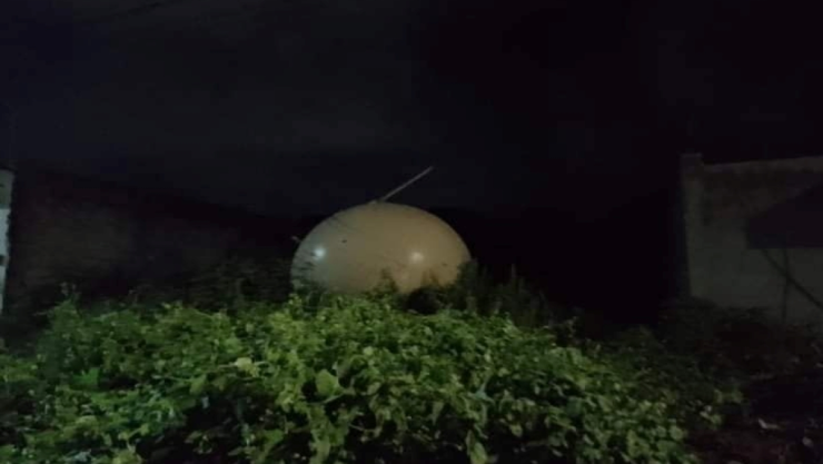 Objeto volador no identificado cae en Veracruz