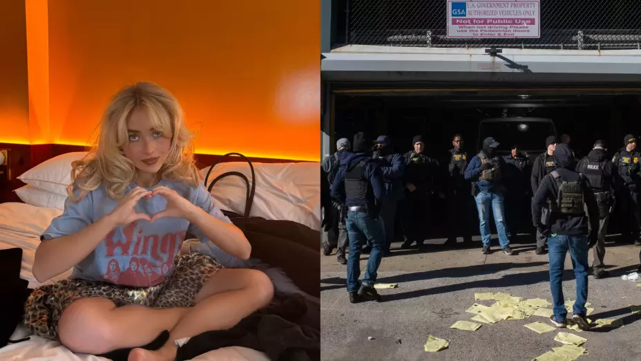 Sabrina Carpenter exige a la Casa Blanca dejar de usar su música tras polémico video con agentes de ICE