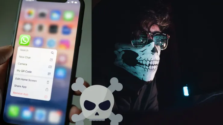 Hackeo en Baja California de WhatsApp