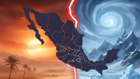 Pronóstico del tiempo en México hoy jueves 29 de enero 2026