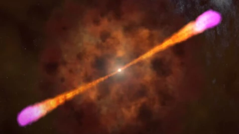 Revelan cómo fue el estallido de rayos gamma más brillante de todos los tiempos