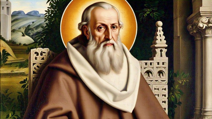 Santoral 29 de abril, quién fue San Hugo de Cluny.png