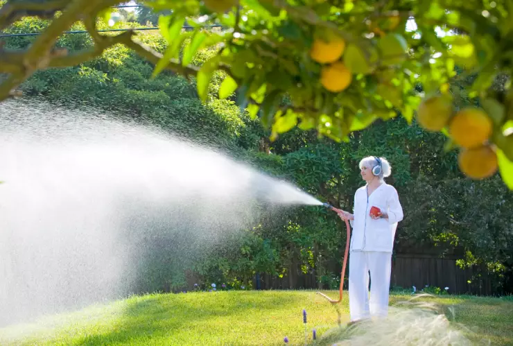 Este es el mejor momento para regar el césped, según los expertos paisajistas