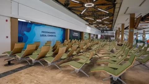 Así luce el aeropuerto de Tulum